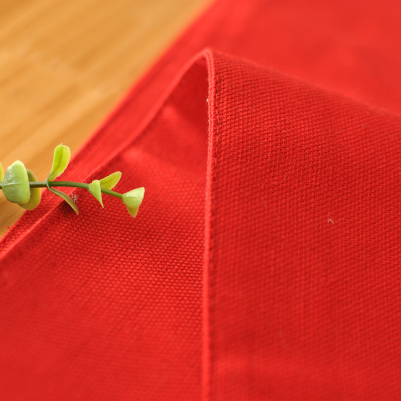 Флаг за маса, полиестер-памучна смес, 60% полиестер, 40% памук, модерен минималистичен стил, еднотонен дизайн, правоъгълна заострена форма