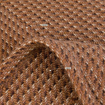 Covoraș decorativ pentru marginea patului, tricotat, cu ciucuri - tricot tweed, stil hotelier, minimalist modern, personalizare disponibilă, logo imprimat