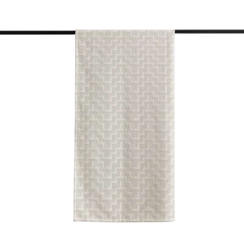 Cuvertură designer pentru canapea din amestec de lână, linii geometrice, stil modern simplu, geometrică abstractă, potrivită pentru hoteluri, imprimare logo: da