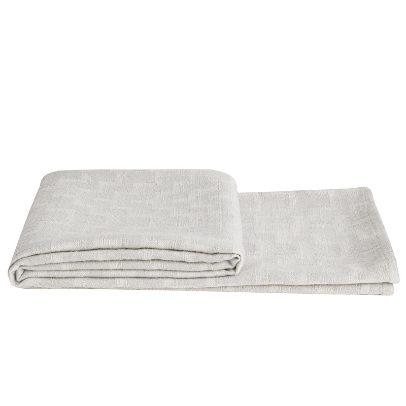 Cuvertură designer pentru canapea din amestec de lână, linii geometrice, stil modern simplu, geometrică abstractă, potrivită pentru hoteluri, imprimare logo: da