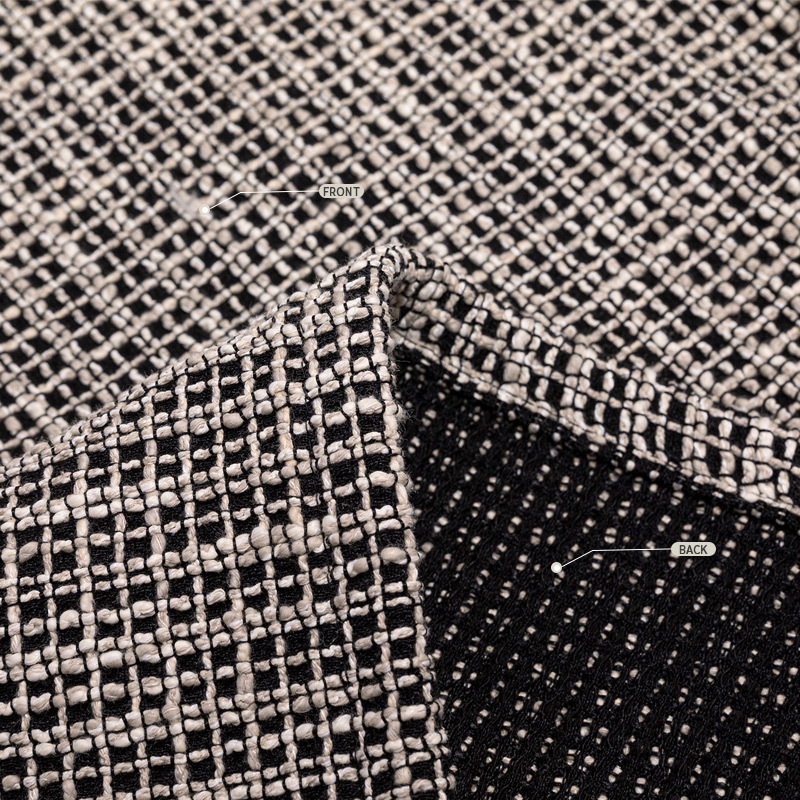 Pătură pentru canapea cu dungi, din amestec de bumbac și poliester, stil hotelier