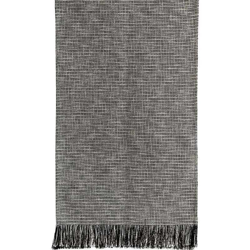 Pătură pentru canapea cu dungi, din amestec de bumbac și poliester, stil hotelier