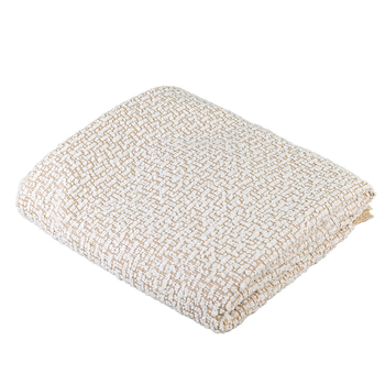 Ćebe s resicama i kružnom teksturom - hotelski stil, moderni minimalistički, prilagodljivo, tiskano logo, premium