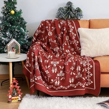 Deka za kauč, koralni flis, vuna, 200-210 g/m², stil kineskog vjenčanja, vrhunski proizvod