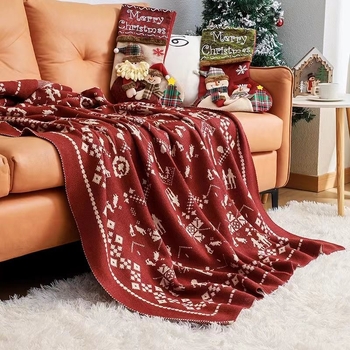 Deka za kauč, koralni flis, vuna, 200-210 g/m², stil kineskog vjenčanja, vrhunski proizvod