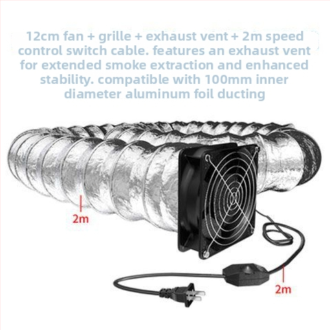 Pramoninis dūmų šalinimo ventiliatorius litavimui – dviguba siurbimo ir pūtimo funkcija, lango pertvaros tipas