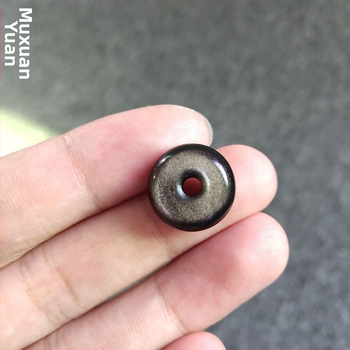 Náhrdelník z obsidiánu s príveskom so znamením zverokruhu, unisex, leštený povrch