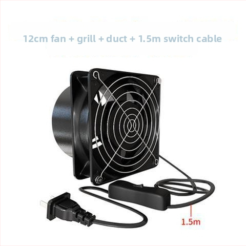 Pramoninis dūmų ištraukimo ventiliatorius litavimui, kompakti įrenginys dūmų siurbimui, dvigubas siurbimas ir pūtimas, lango pertvaros tipas, 3C sertifikatas 2024180702061970