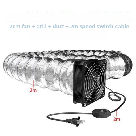 Pramoninis dūmų ištraukimo ventiliatorius litavimui, kompakti įrenginys dūmų siurbimui, dvigubas siurbimas ir pūtimas, lango pertvaros tipas, 3C sertifikatas 2024180702061970