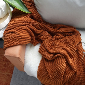 Nordic stílusú gyapjú-kasmír pléd, egyszínű, 300 g alatt (Anyag: gyapjú/kasmír; Tömeg: 300 g alatt; Mintázat: egyszínű; Stílus: Nordic)