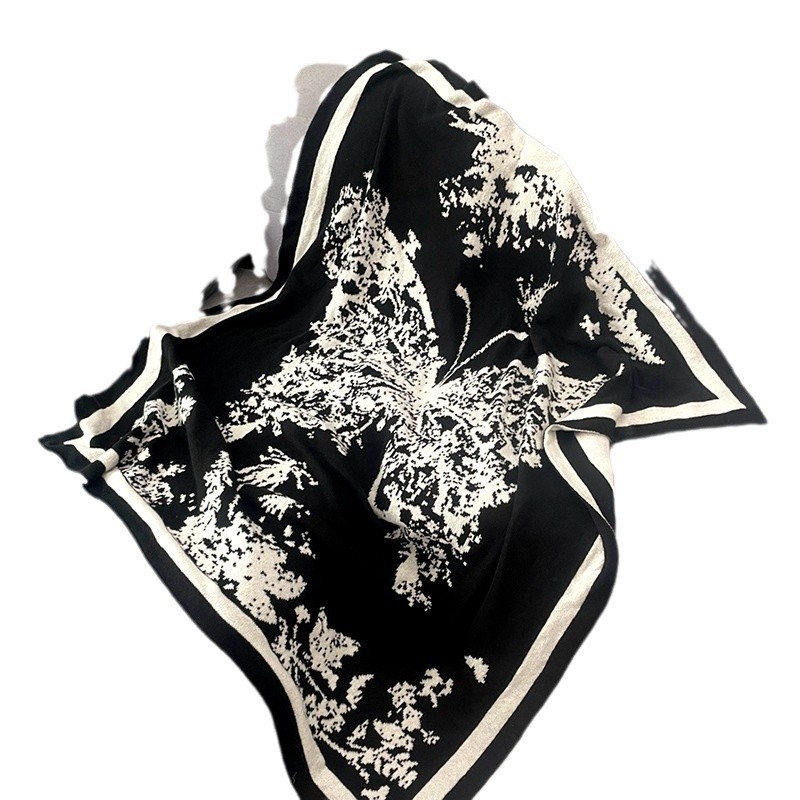 Плетено одеяло за диван с геометричен модел, полиестер, около 400 г, подходящо за пролет и есен, свиване 3–5%