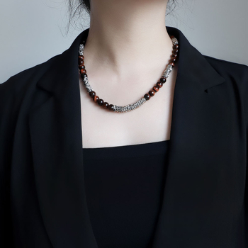 Ogrlica od titan čelika, kubanska lanac, hip-hop stil, duljina 21–50 cm, težina 54 g