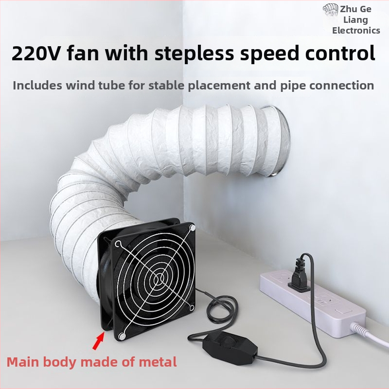 Pramoninis suvirinimo dūmų išmetimo ventiliatorius, dviejų naudojimo – siurbimas ir pūtimas, lango pertvaros tipas, 3C sertifikuotas (Nr. 2024180702061970), energijos efektyvumo registracija 1