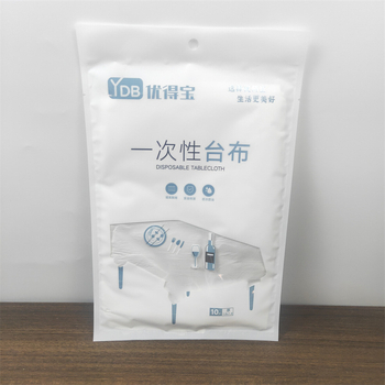 Okrugli plastični stolnjak, moderan stil, jednobojni uzorak