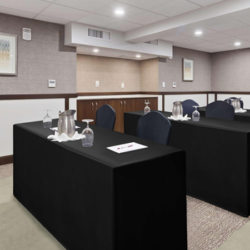 Poliészter asztalterítő konferenciákhoz, téglalap alakú, modern minimalist stílus, összecsukható, lélegző, könnyen tisztítható