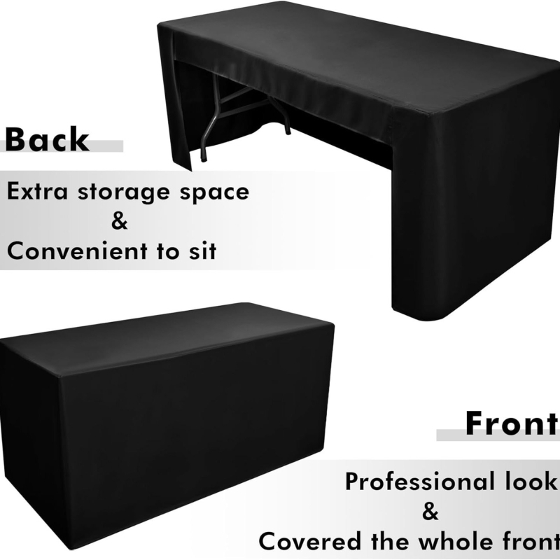Poliészter asztalterítő konferenciákhoz, téglalap alakú, modern minimalist stílus, összecsukható, lélegző, könnyen tisztítható