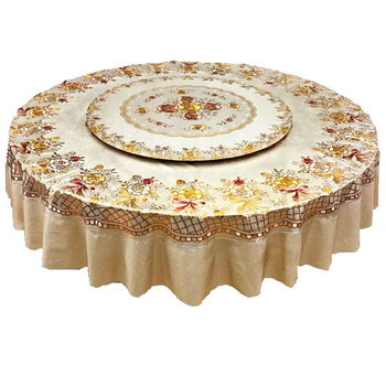 Okrugli stolnjak PVC-a, Gxalkj, hotelski stil