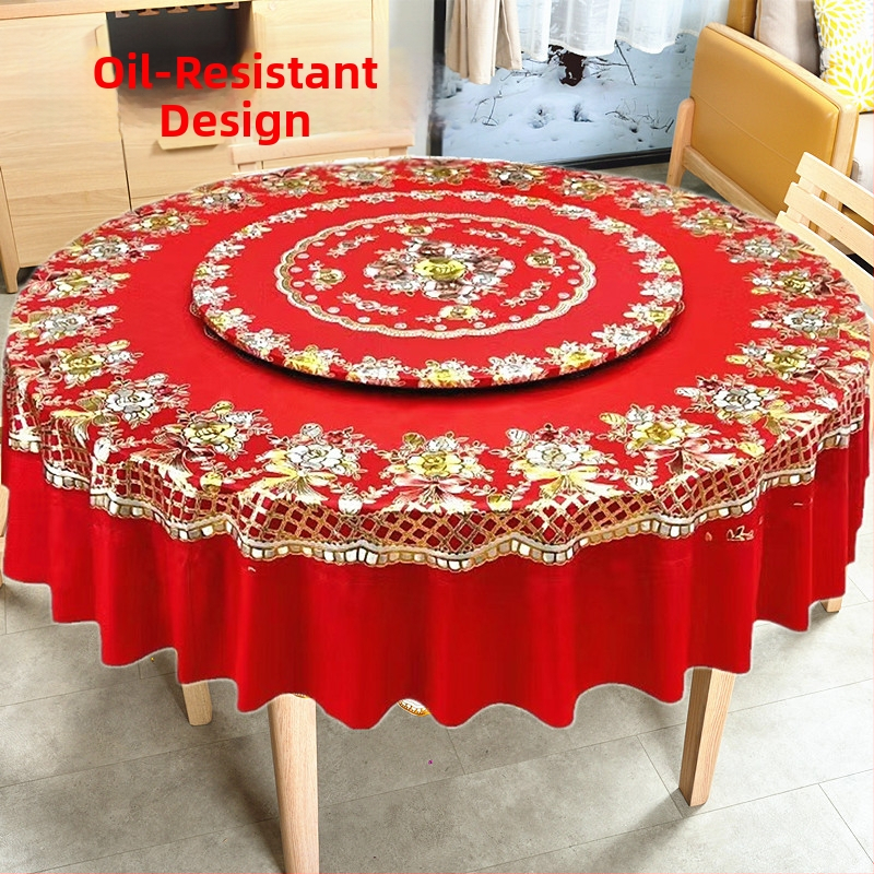 Ringikujuline PVC laualina, Gxalkj, hotellistiil