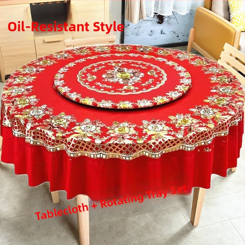 Galdauts apaļš PVC, Gxalkj, viesnīcas stils