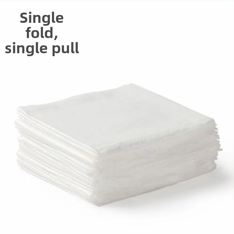 Vienreizējais galda klājs; biezināts PE plastmasa; porcelāna raksts; kvadrāta forma; 10 gab.