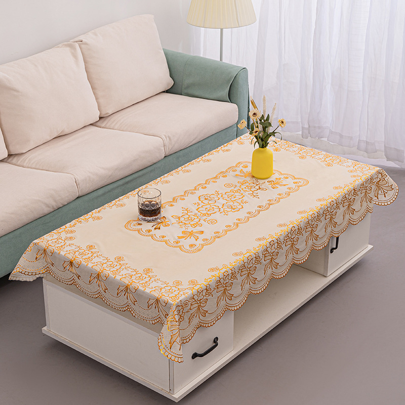 PVC stolnjak, vodootporan, protuklizni, otporan na prašinu, retro otisak, pravokutnog oblika