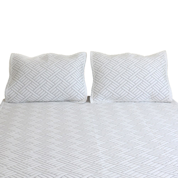 Podloga za krevet - viskozno vlakno s led silk efektom, jacquard tkanina, moderan jednostavan stil, prvoklasna kvaliteta