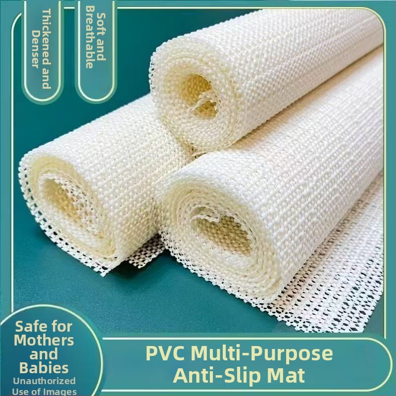 Lateksna protuklizna podložica za krevet i kauč – oblik doily, protiv pomicanja, kompatibilna s modularnim kaučima, navlaka za kauč, uzorak prugasti ili jednobojan