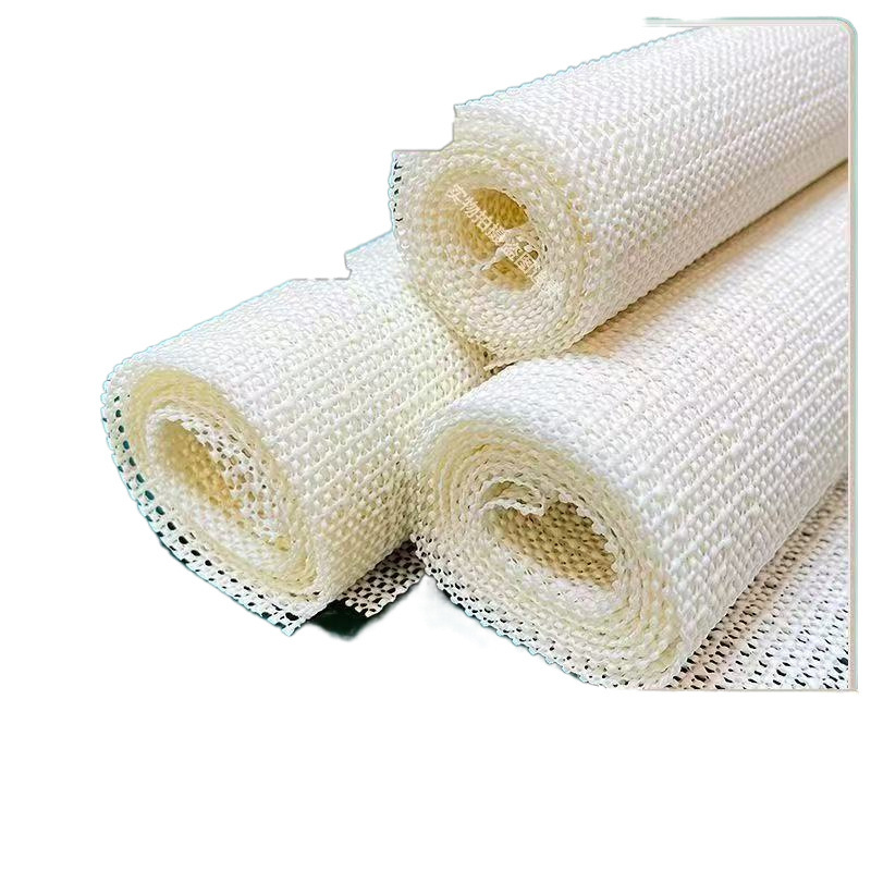 Lateksna protuklizna podložica za krevet i kauč – oblik doily, protiv pomicanja, kompatibilna s modularnim kaučima, navlaka za kauč, uzorak prugasti ili jednobojan