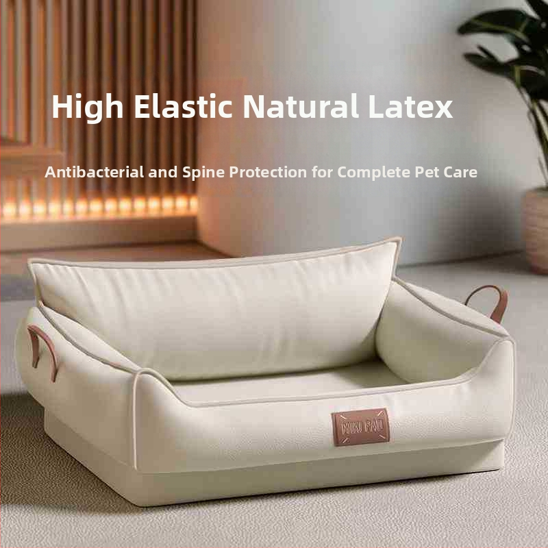 Vissezonu suņu guļvieta ar ūdensnecaurlaidīgu, siltu PP cotton pildījumu