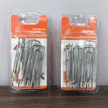 Metāla aizkaru āķis, moderns un vienkāršs stils, zīmols lc