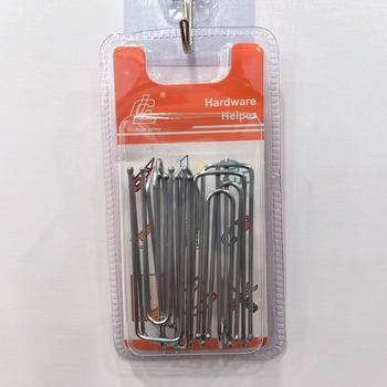 Metāla aizkaru āķis, moderns un vienkāršs stils, zīmols lc