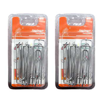 Metāla aizkaru āķis, moderns un vienkāršs stils, zīmols lc