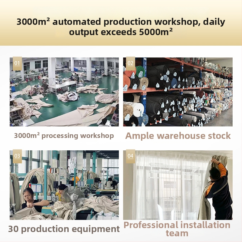 Poliester King Kong vlakno prozirna zavjesa za balkon i dnevni boravak, prolaz svjetla, moderan minimalistički stil