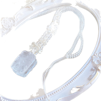 Κρυστάλλινο κολιέ, γλυκό στυλ, Orange Bay Trading, Άνοιξη 2025