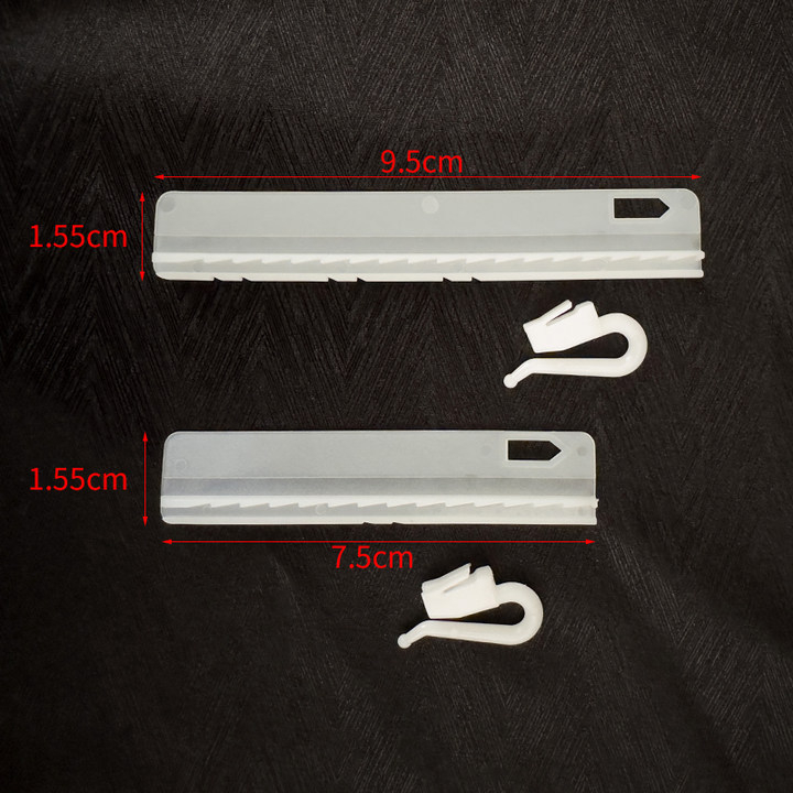 Prilagodljivi dio za podizanje zavjese – plastični kukica (PP+POM), pogodan za sve tipove zavjesa, moderni minimalistički stil, model Lifting piece, marka Kebo Rui