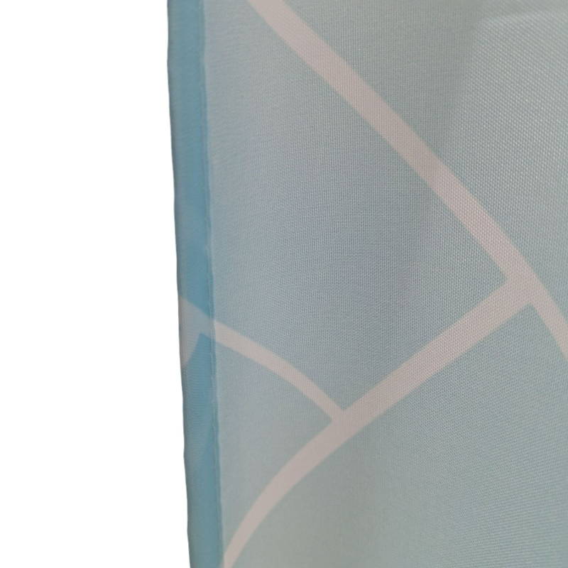 Душ завеса - полиестер, градиентна ивица, модерен минималистичен стил, произведено в Нингбо