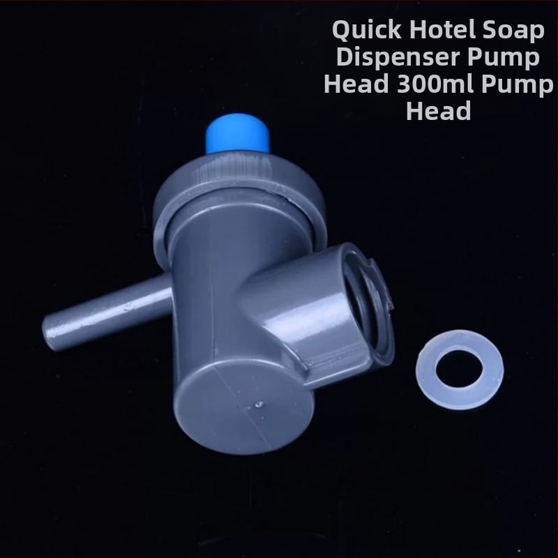 Skysto muilo dozatoriaus butelių siurbimo galvutės priedas su vidiniu įdėklu