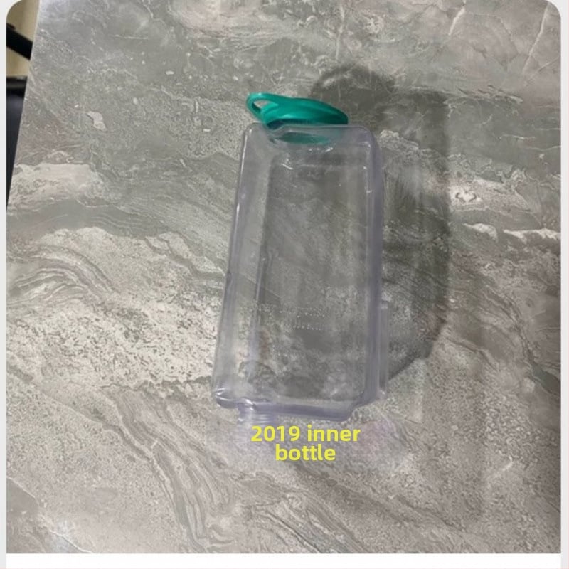 Skysto muilo dozatoriaus butelių siurbimo galvutės priedas su vidiniu įdėklu