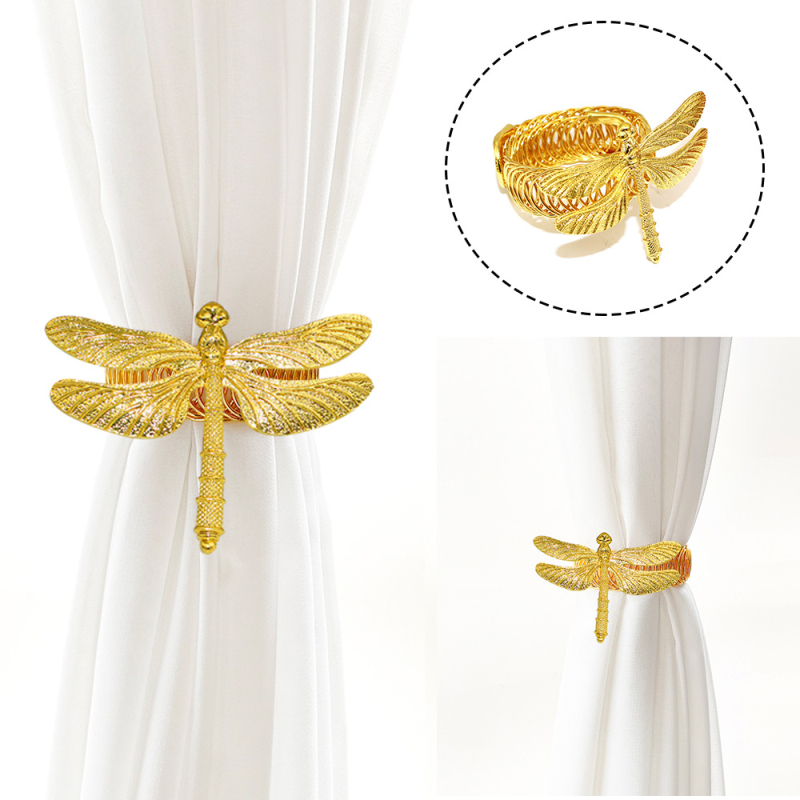 Kovinska kopča za zavjese s motivom dragonfly, prilagodljiva, moderan stil, pakiranje 400 komada