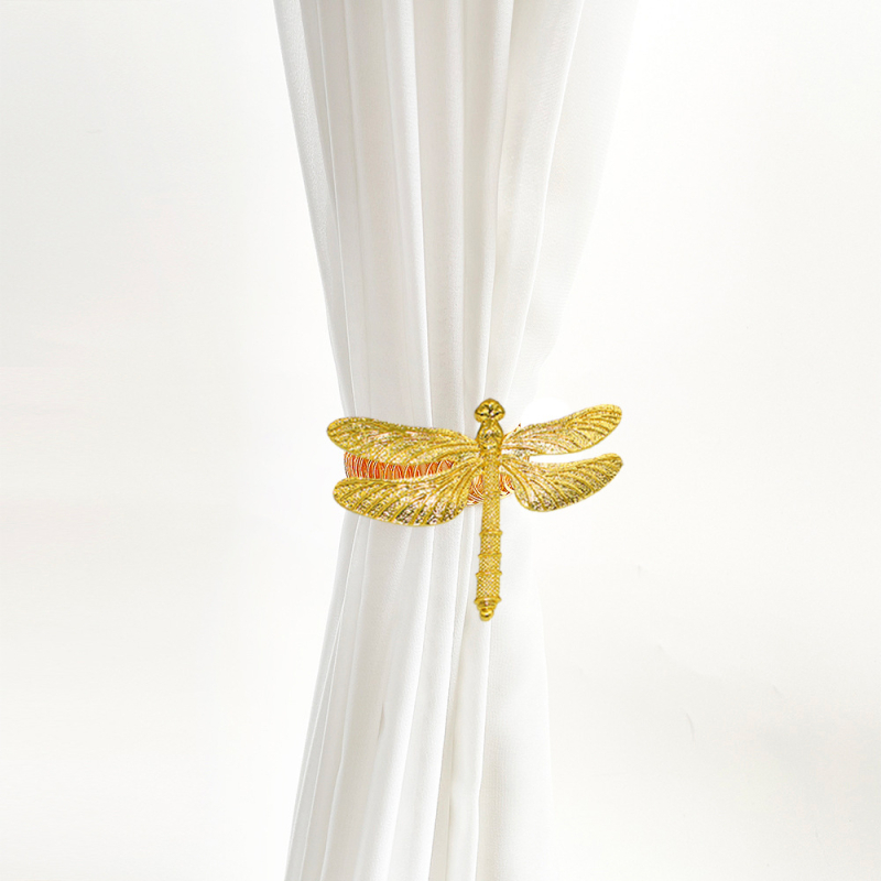 Kovinska kopča za zavjese s motivom dragonfly, prilagodljiva, moderan stil, pakiranje 400 komada