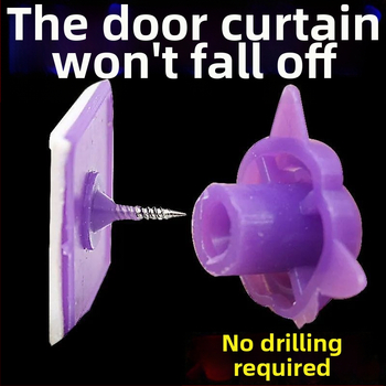 Nothing Mrežasta zavjesa za vrata s ljepilnim kukicama i petljama, montaža bez bušenja