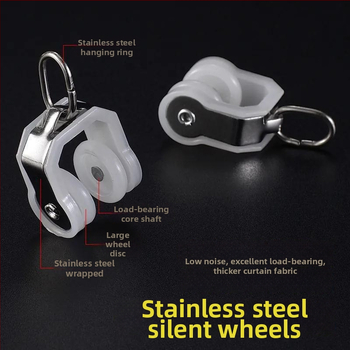 Morant aluminijska šina za zavjese — zakrivljena LU-type vrsta, tiha vodilica, gornja montaža, kutni prozor, jedan/dva vodiča