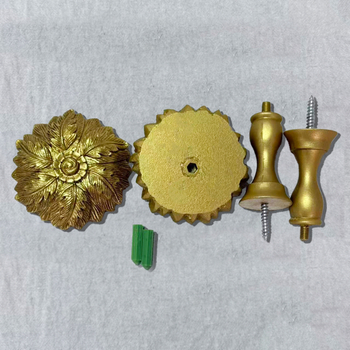 Fali függönykampó, cink ötvözet, könnyed luxus stílus, telepítéshez fúrás szükséges