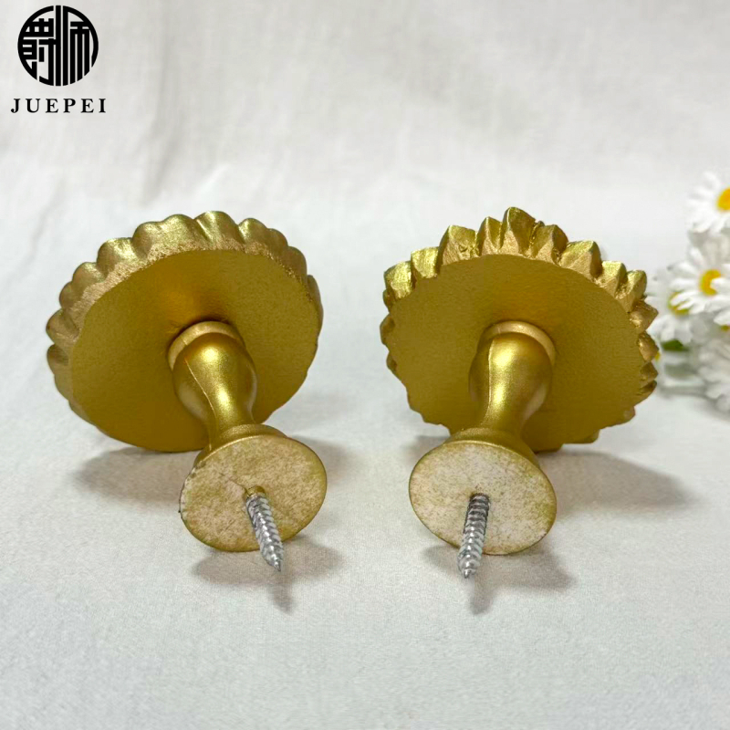 Fali függönykampó, cink ötvözet, könnyed luxus stílus, telepítéshez fúrás szükséges