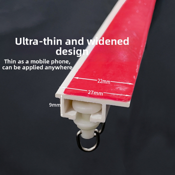 Puurivaba kardinaraud kleeva, vaikne rul, külg- ja ülemine kinnitamine | Luochun, vaik, kohandatav, kaasaegne stiil