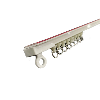 Безпробивна залепваща релса за завеси с тиха ролка, странично и горно монтиране | Luochun, смола, персонализируемо, модерен стил