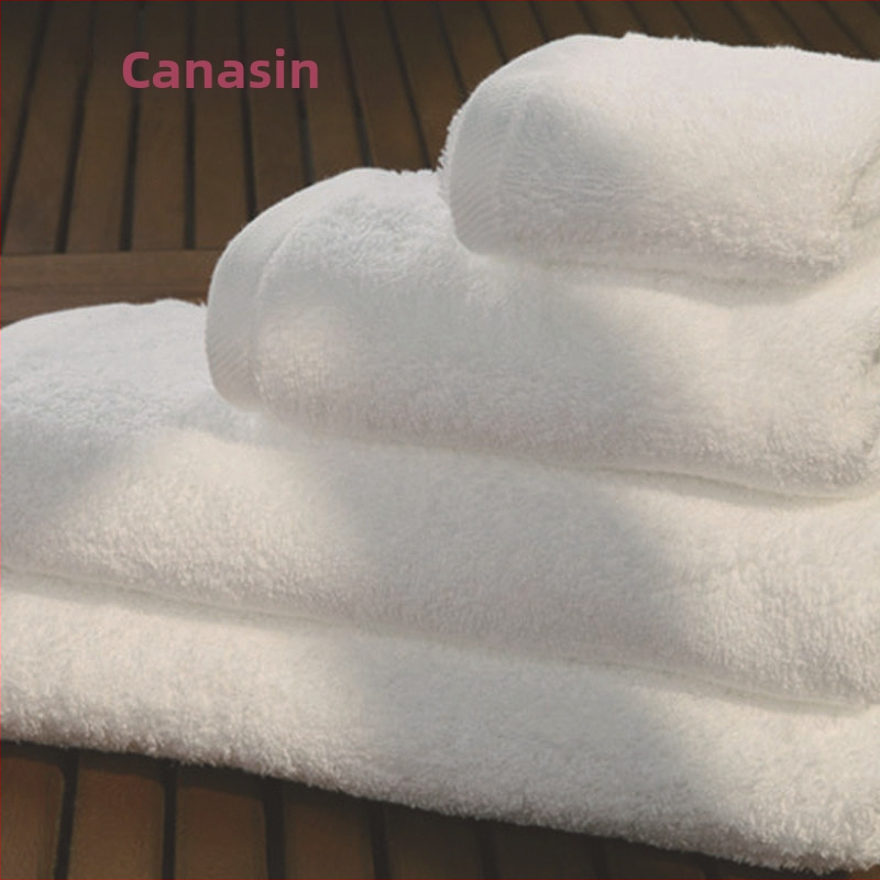 Hotellirätikud, 100% puuvill, ühe lõngaga 16s lõng, õmblustega äär, spiraalne karvane tekstuur, 50–60 g, suur imavus