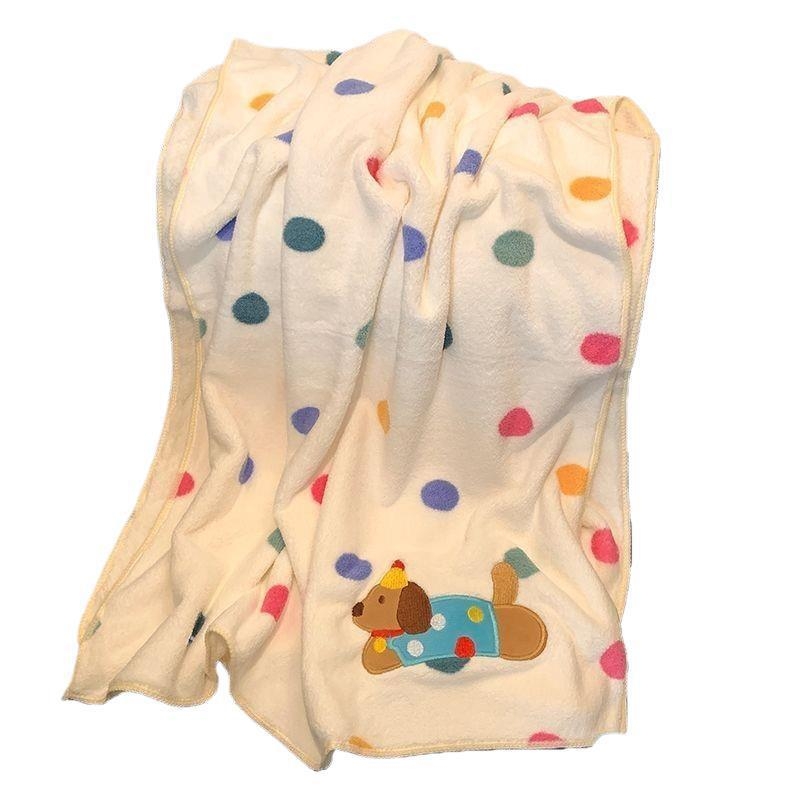 Set ručnika za kupaonicu iz coral fleece, Dalmatinska serija, upijajući, debeli, 200 g i više