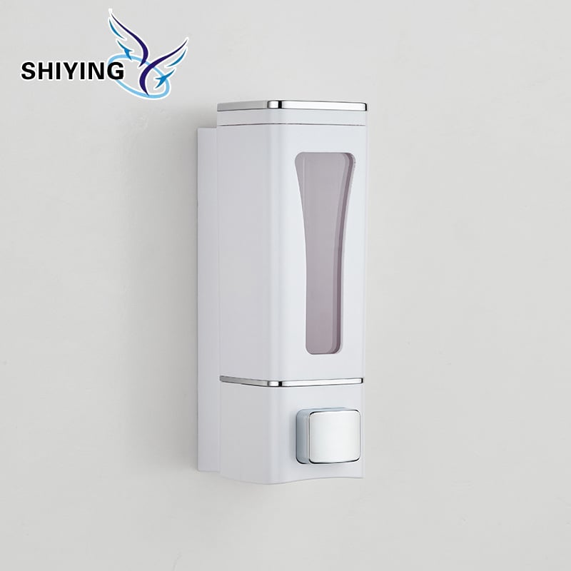 Višestruki dozator sapuna za kupaonicu, ručni pritisak, na zid, ABS, 270 g, moderan minimalistički stil