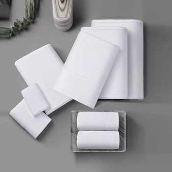 Hotelski ručnik s mogućnošću prilagođavanja (Zgušnjena verzija; 100% pamuk; 120 g; apsorpcija 0–5 s)
